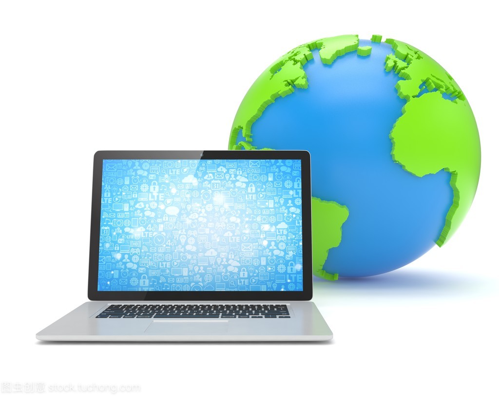 便携式计算机网络与地球网络科技 互联世界的新纪元
